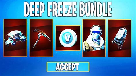 How To Unlock New Deep Freeze Bundle In Fortnite Deep Freeze Bundle