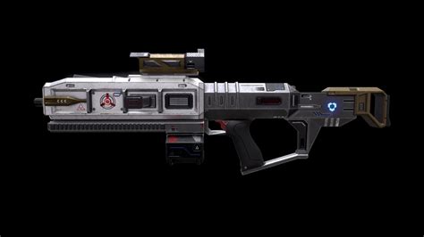 Sci-fi Heavy Machine Gun (Scope, Magazine, Bullets, Triger, Eject ...