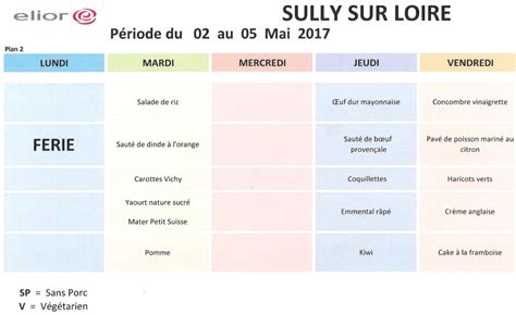 Menu Mai 2017 1 Ecole Jeanne D Arc Sully Ecole Jeanne D Arc De Sully