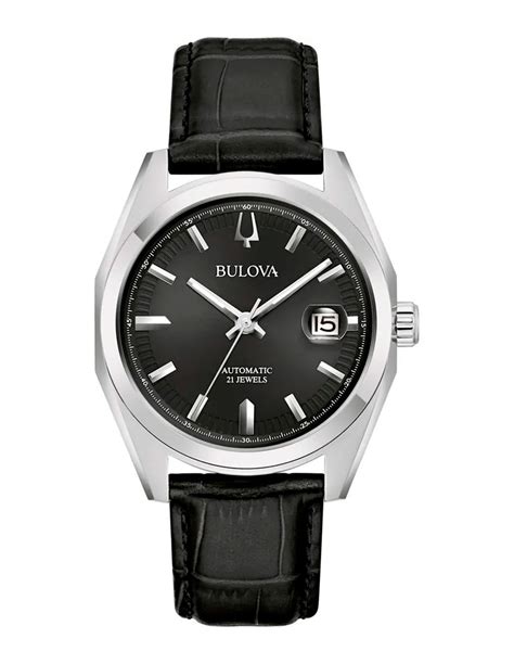 Bulova Watch 96b435 Automatic Classic Surveyor