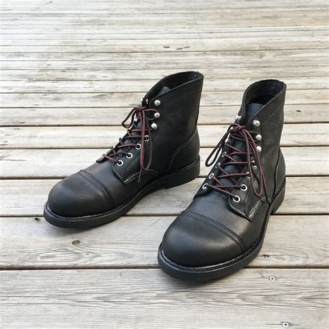 Мужские Винтажные ботинки Goodyear, Бордовые ботильоны из коровьей кожи ...
