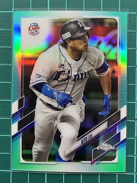 Yahoo オークション Topps Chrome NPB 2021 西武ライオンズ 愛斗 ア