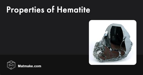 Hematite - Properties