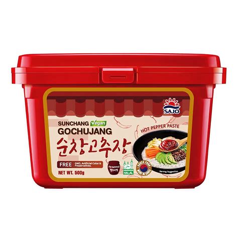 Sajo Hot Pepper Paste Gochujang Red G Hnj Food Supply