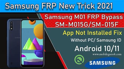 Samsung M Frp Bypass M G Frp Bypass Frp New Tricks In