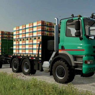 Lkw Und Anh Nger Mit Pallet Autoload V Mod Landwirtschafts