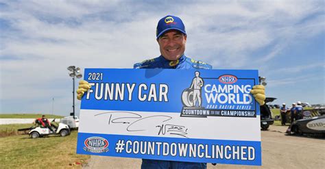 Capps Becomes First Funny Car Driver To Clinch 2021 Countdown Berth