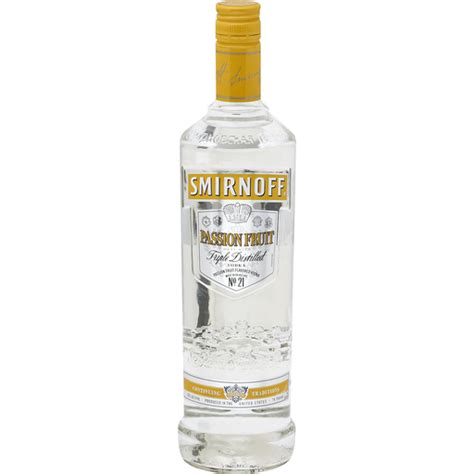 SMIRNOFF Passion Fruit Vodka Infused With Natural Flavors Shop