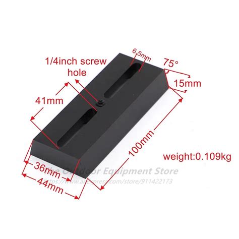 Starpal Universal Mm Mm Mm Mm Mm Dovetail Mounting Plate