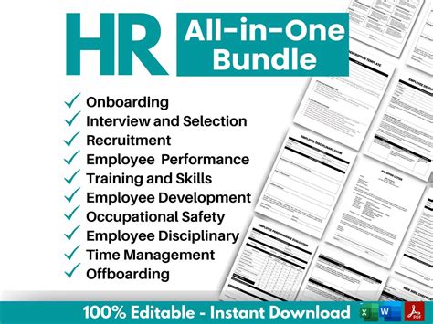 HR Forms, HR Templates, Recruitment, New Hire Packet, New Hire Checklist, Employee Onboarding ...