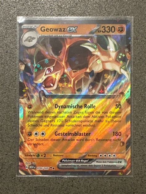 Geowaz Ex Mew 151 Set Deutsch Pokemon Karten Kaufen Auf Ricardo