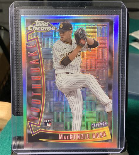 2022 Topps Chrome Sonic Rookie YouthQuake YQ 18 SD Padres RC MacKenzie