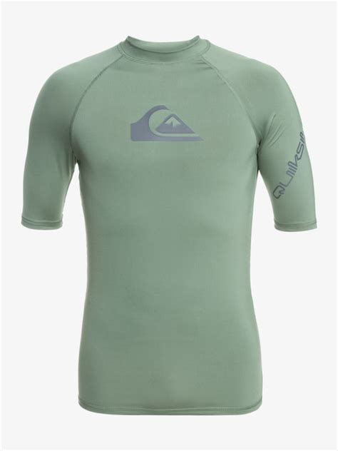 All Time Short Sleeve Upf Rash Vest For Men Quiksilver