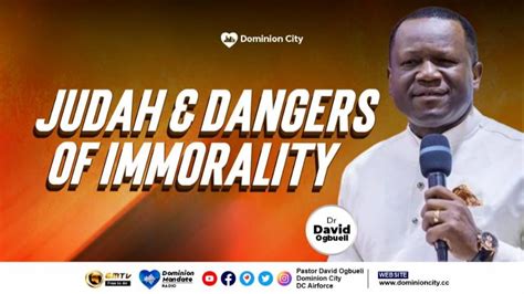 JUDAH AND THE DANGERS OF IMMORALITY DR DAVID OGBUELI YouTube