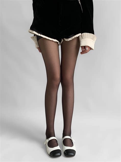 Flesh Colorblack Tights