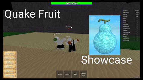 Roblox One Piece Legendary Quake Fruit Showcase And Golden Compass