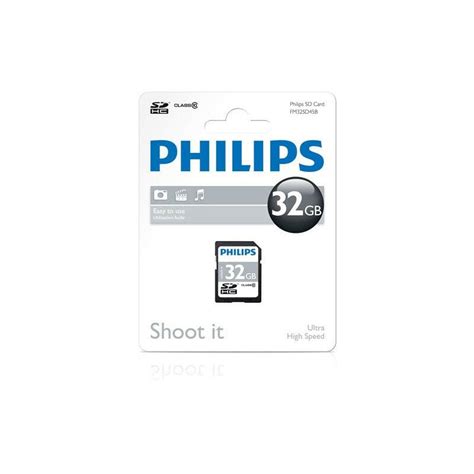 Philips Carte Sd Sdhc Class Gb Fm Sd B