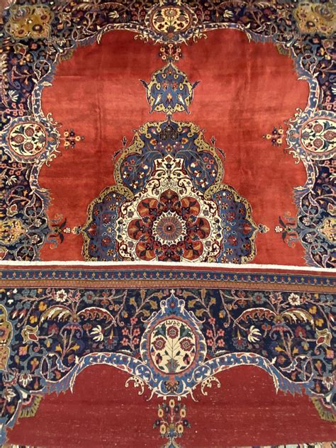 Tappeto Persiano Dorokhsh Antico 342 X 245 Cm Ferdows Tappeti Persiani