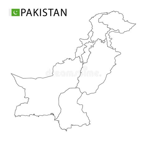 Map Pakistan Colour Coloring Pages