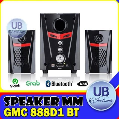 Jual Speaker Aktif Bluetooth Gmc D Speaker D Usb Mp Erf T