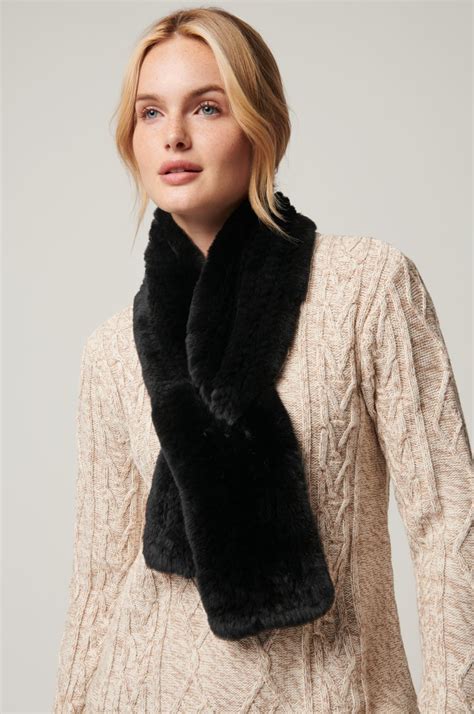 Molina Rex Rabbit Fur Scarf Overland