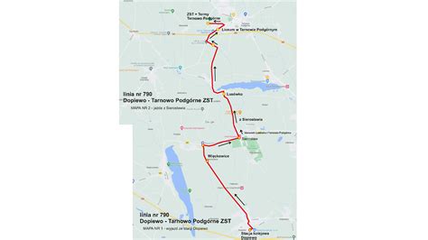 Mapa Tpbus Tarnowo Podg Rne