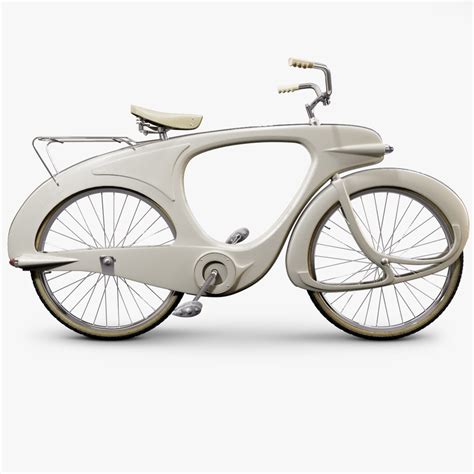 Vintage Bicycle 3d Model