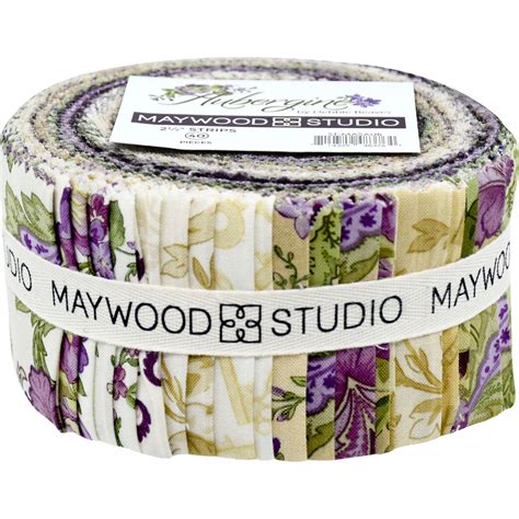 Maywood Studio Aubergine Jelly Roll By Debbie Beaves St Masaub