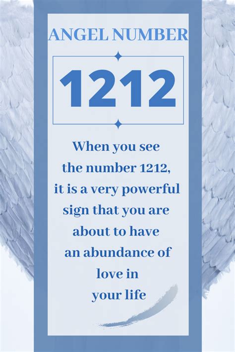 Angel Number 1212 | Numerology, Angel number meanings, Angel numbers