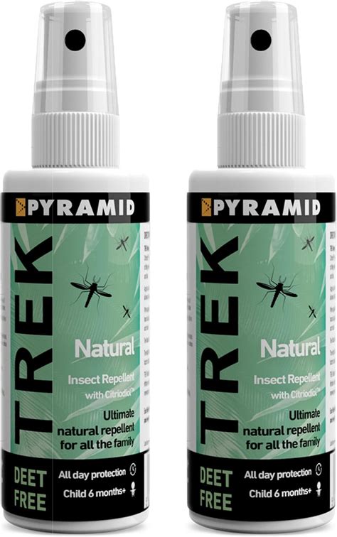 Pyramid Trek Natural Formerly Repel Natural Insect Mosquito Repellent Deet Free Citriodiol