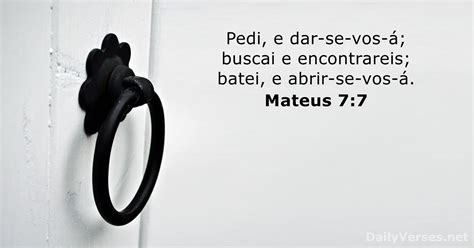 Mateus Vers Culo Da B Blia Dailyverses Net