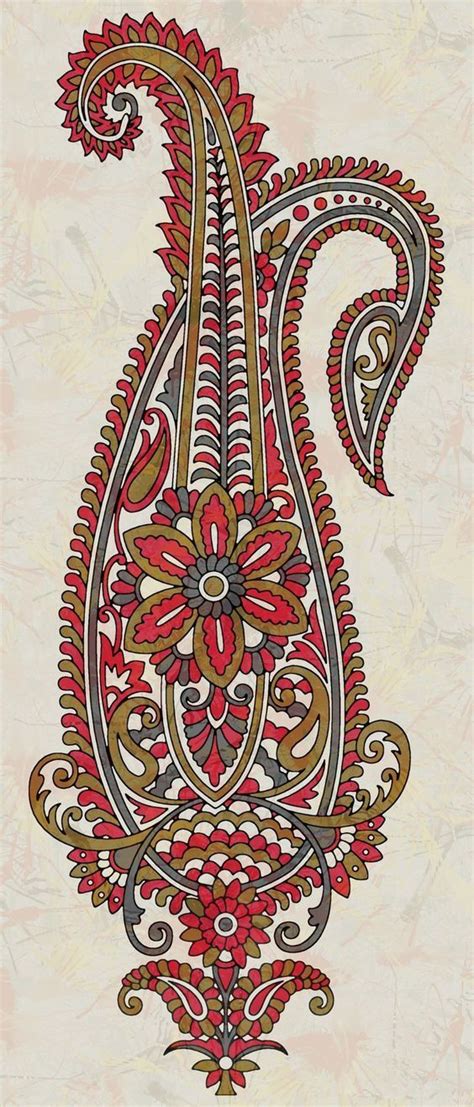 Pin By Sandip On Flower Paisley Art Flower Prints Art Digital