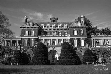 Old Westbury Mansion B&W - Photo Art Pavilion