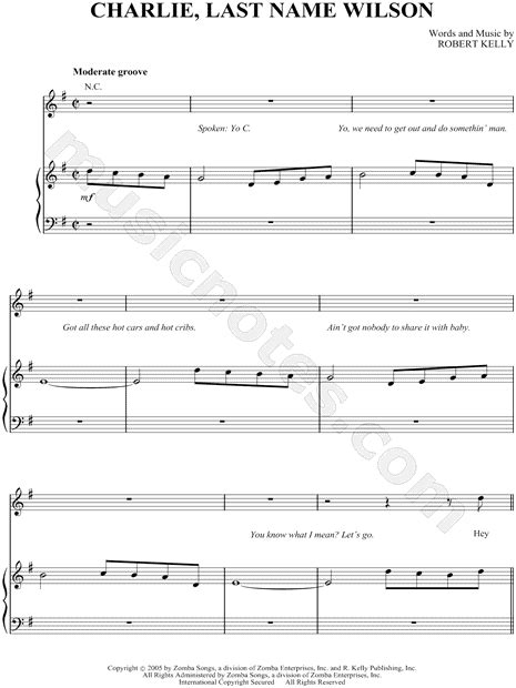 Charlie Last Name Wilson Lyrics Clearance