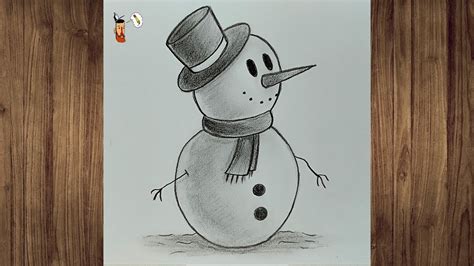 Como desenhar boneco de neve desenho fácil de natal passo a passo