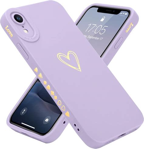 Teageo Compatible With Iphone Xr Case 61 Inch For Women Girls Cute Luxury Love