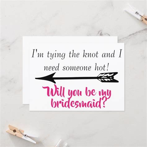 Funny Quote Will you be my Bridesmaid? Invitation | Zazzle | Bridesmaid ...