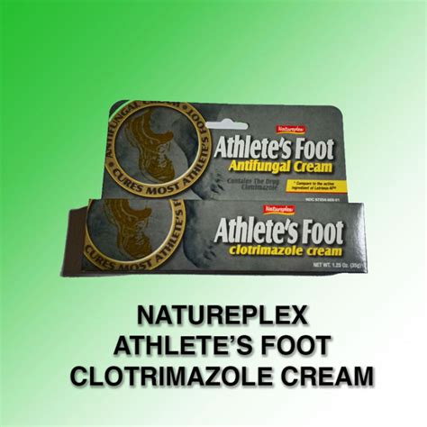 Natureplex Athletes Foot Antifungal Cream 125 Oz Original Lazada Ph