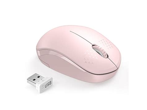 Rato Sem Fio Rato Silencioso 24g Com Receptor Usb Visto Rato De