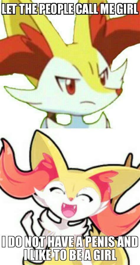 Braixen Dresses As A Woman Too Pokémon Know Your Meme