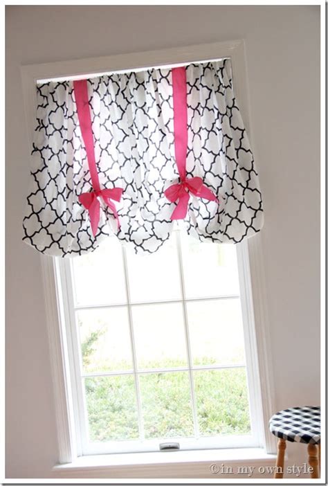 All About The Mommies Diy Easy No Sew Window Treatment