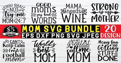 Mom Svg Bundle Bundle · Creative Fabrica