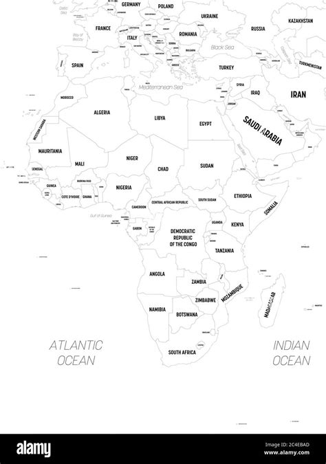 Paises Y Capitales De Africa