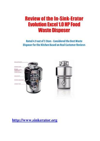 In Sink Erator Evolution Excel by Eamon O'Keeffe - Issuu