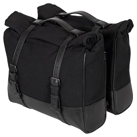 Louis Canvas Saddle Bags 10 Litres Each Canvas Saddle Bags 10 Litres Each