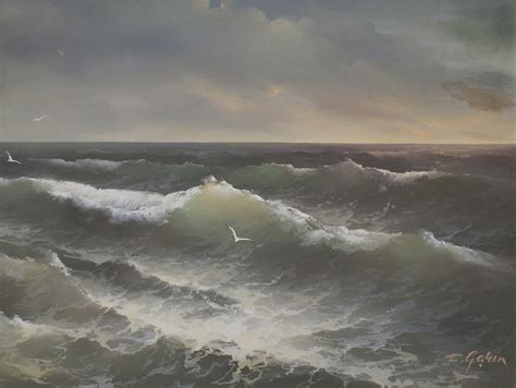 Eugene Garin Untitled Seascape Efg Private Collections