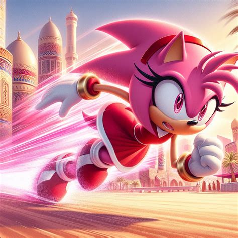 Amy Rose Running By Shritistrang On Deviantart