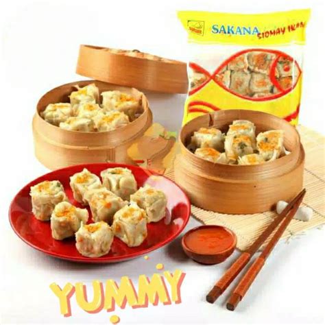 Jual KHUSUS JABODETABEK SAKANA SIOMAY IKAN DIMSUM IKAN 500 GRAM