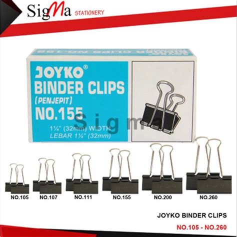 Binder Clip Joyco No