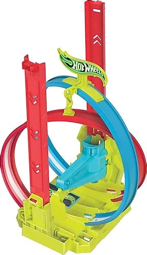 Hot Wheels Neon Yarışlar Çifte Çemberde Yarış Seti HPC Fiyatları Özellikleri ve Yorumları